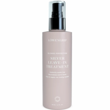 Löwengrip Blonde Perfection Silver Leave-In Treatment šiltus atspalvius neutralizuojants nenuplaunamas purškiklis šviesiems plaukams, 150ml