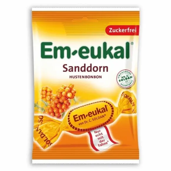 Em-eukal® ŠALTALANKIŲ pastilės su saldikliais