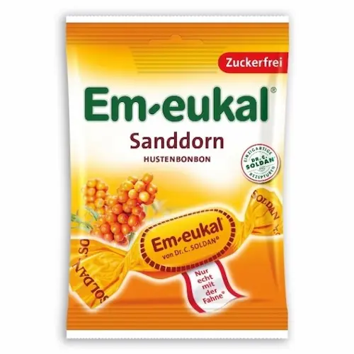 Em-eukal® ŠALTALANKIŲ skonio pastilės su vitaminu C ir saldikliais
