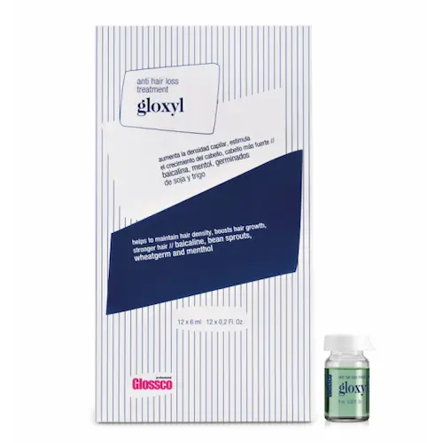 Glossco Gloxyl ampulės nuo plaukų slinkimo, 12x6ml