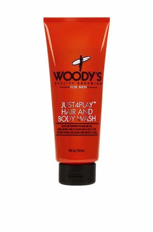 Woody's Just4Play prausklis kūnui ir plaukams, 236 ml