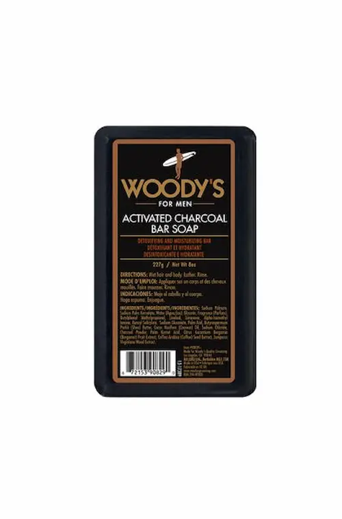 Woody's Activated Charcoal muilas su aktyvuota anglimi, 227 g